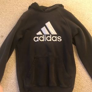black adidas sweatshirt